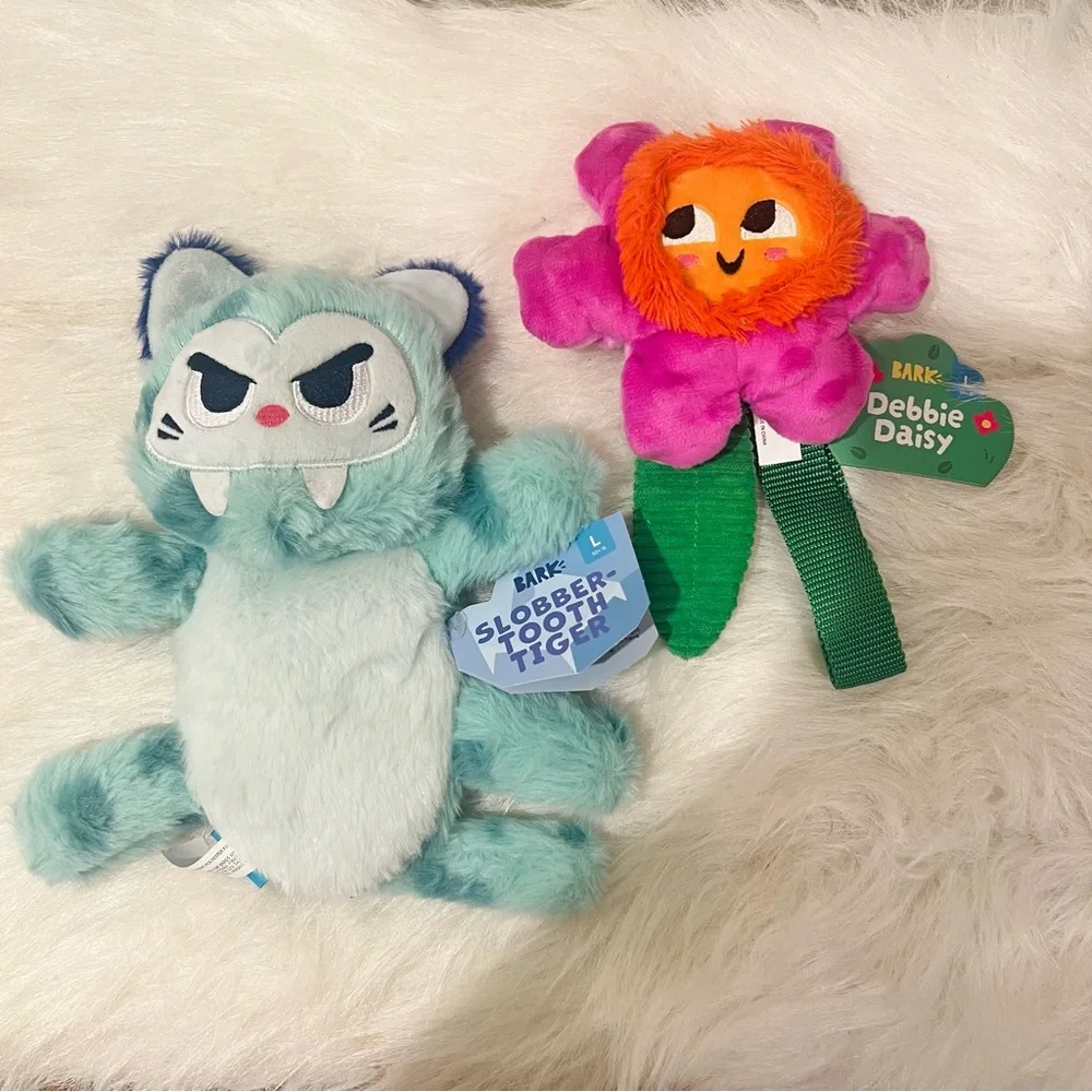 BARK: Squeaky Dog Toys (Lot2)